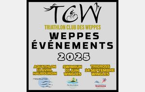 WEPPES ÉVÈNEMENTS 2025 !